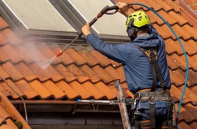 Démoussage et hydrofuge de toiture à Lapenne